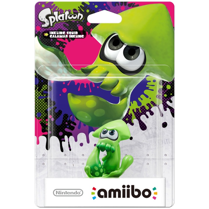 Amiibo Splatoon Squid figura