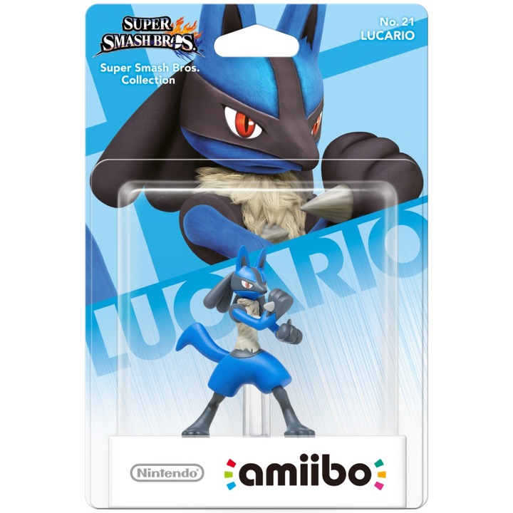 Фигурка Amiibo Lucario No. 21 (Super Smash)
