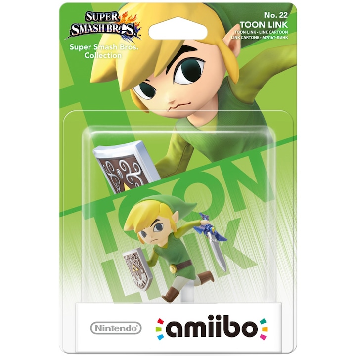 Фигурка Amiibo Toon Link No. 22 (Super Smash)
