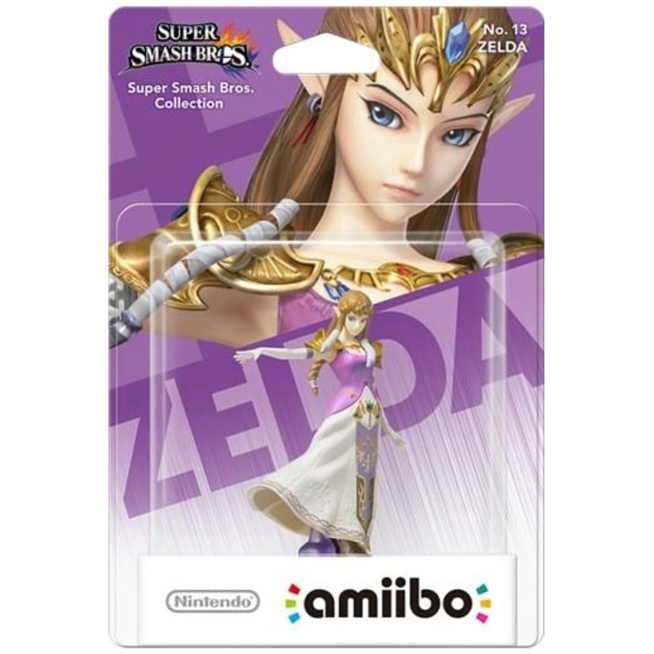 Figurina Amiibo Zelda No. 13 (Super Smash)