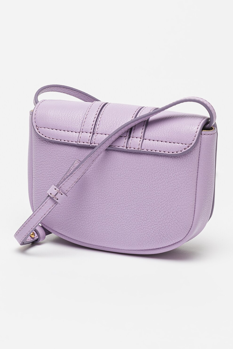 See by Chloé, Geanta crossbody din piele, Lila - eMAG.ro