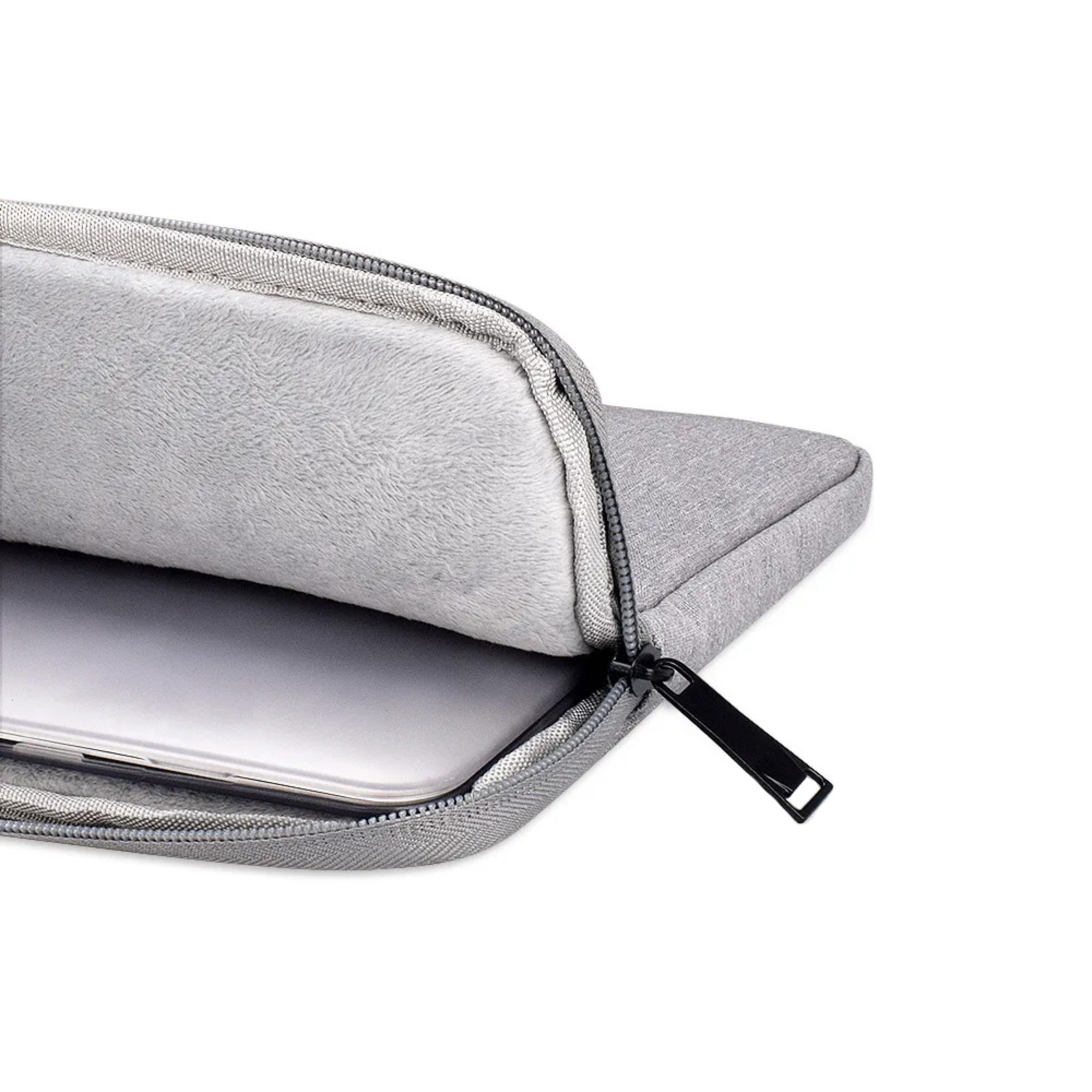 Husa universala pentru laptop 15.6, cu burete antisoc, compatibila laptop Apple MacBook Air, MacBook Pro Touch Bar, Asus, Acer, Dell, Huawei. Gri
