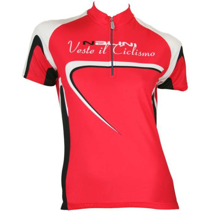 Tricou Nalini Sassolite Rosu, Rosu/Alb/Negru