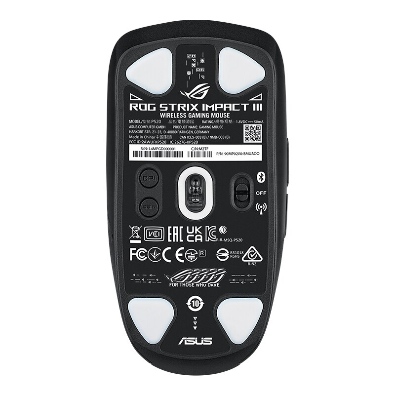 ASUS ゲーミングマウス ワイヤレス ROG Harpe Ace Aim Lab