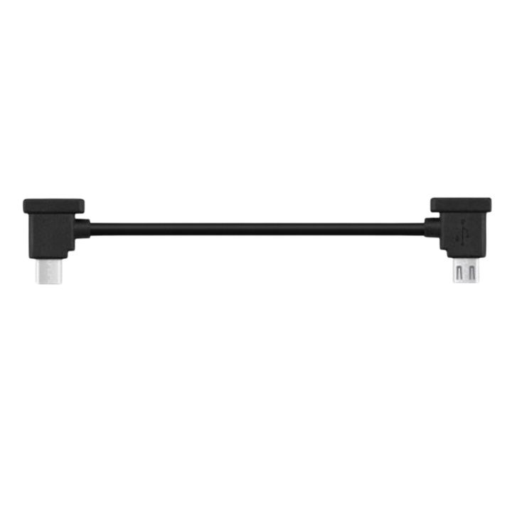 OTG кабел DJI Mavic Mini AIR PRO Spark, Micro USB, 15 см, черен