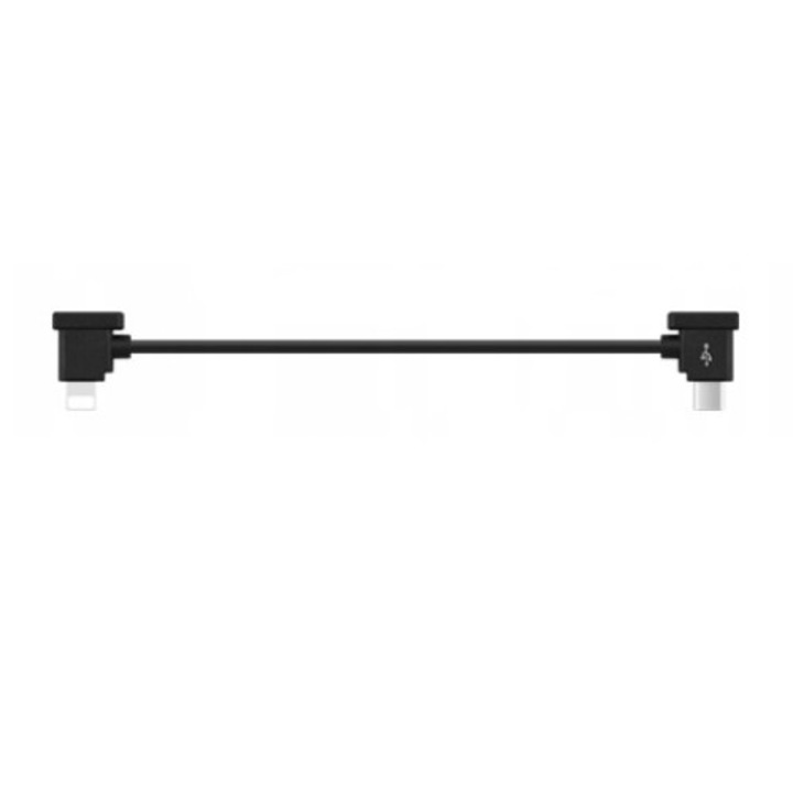 OTG кабел, BRDRC, DJI Mavic Mini AIR 2 Mini/2 Iphone IOS, 15 см, черен
