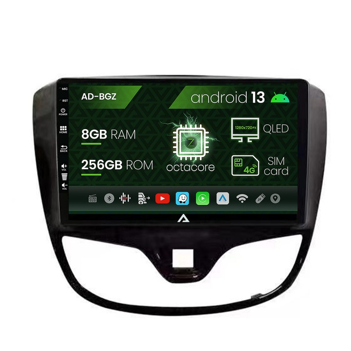 Navigatie Autodrop Opel Karl (2015-2019), Android 13, Z-Octacore, 8GB RAM, 256GB ROM, 9 Inch - AD-BGZ9008, AD-BGRKIT385