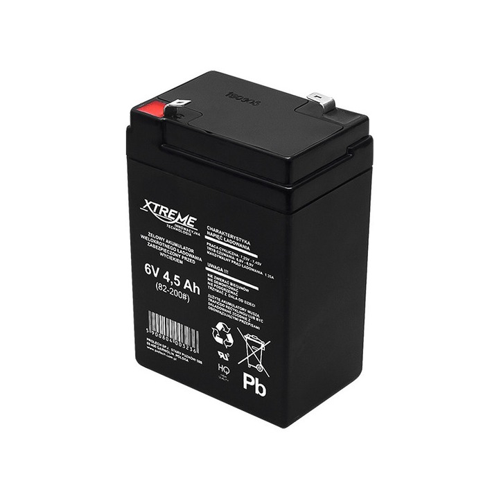 Гел батерия, Xtreme, AGM, 6V
