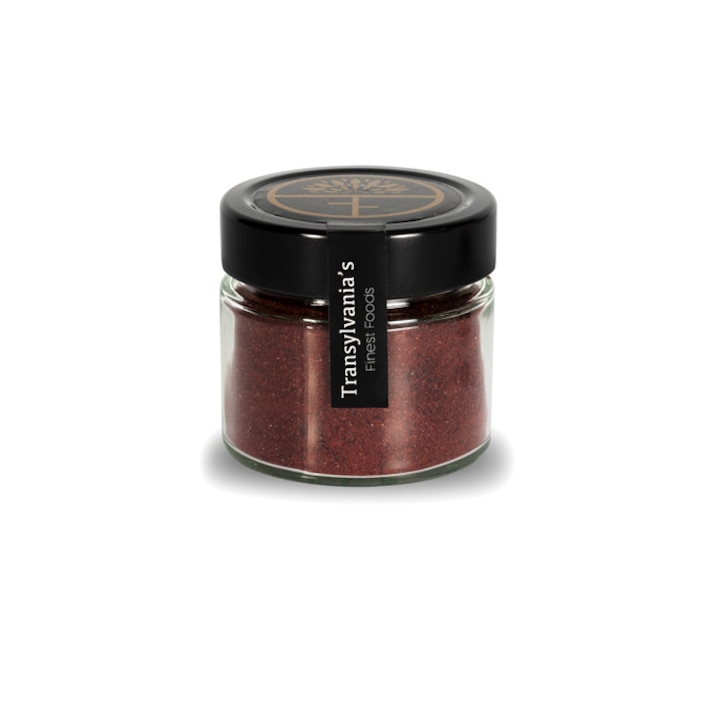 Pudra de coacaze negre 100g la borcan Transylvania's Finest Foods
