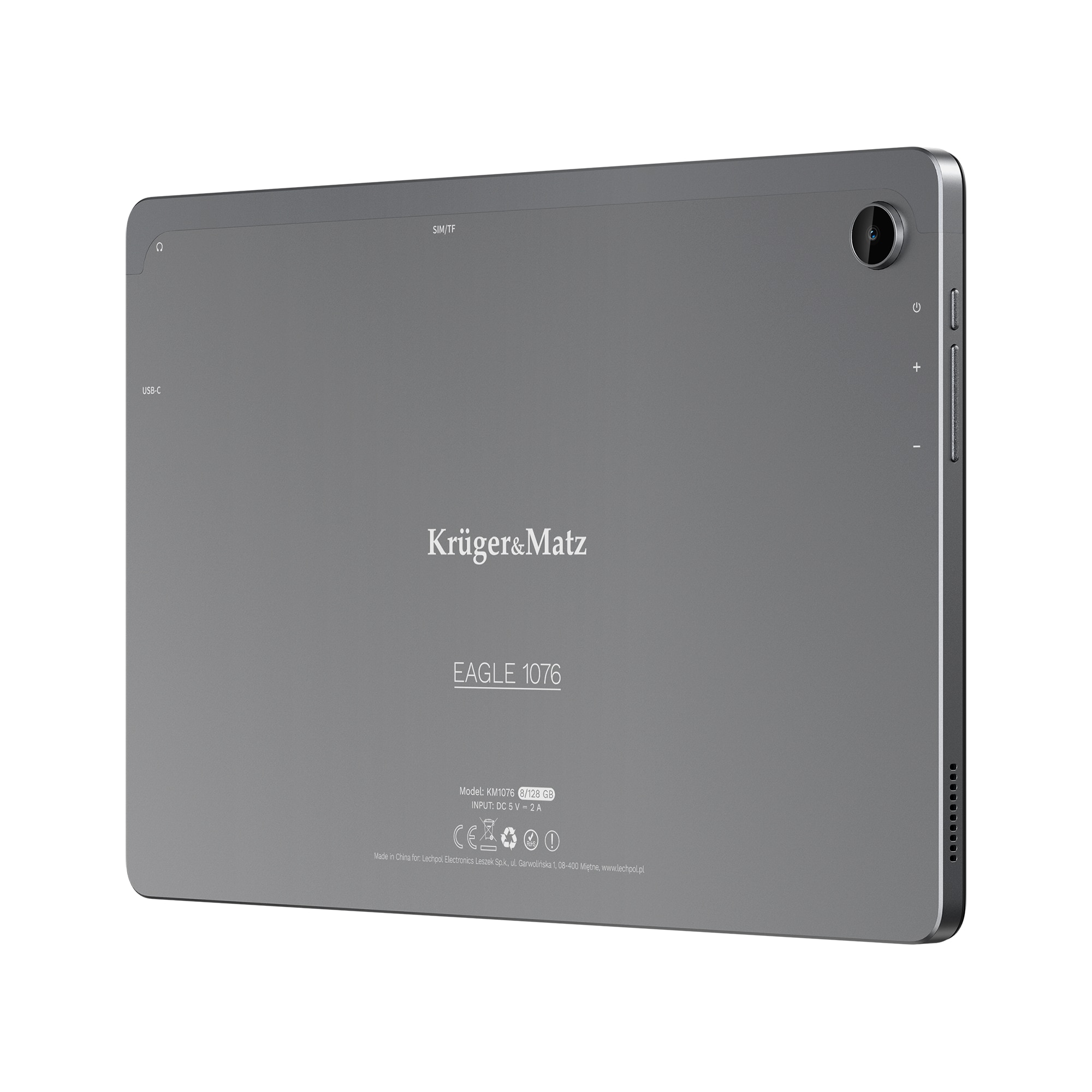 Tableta, Kruger&Matz Nano SIM, gri