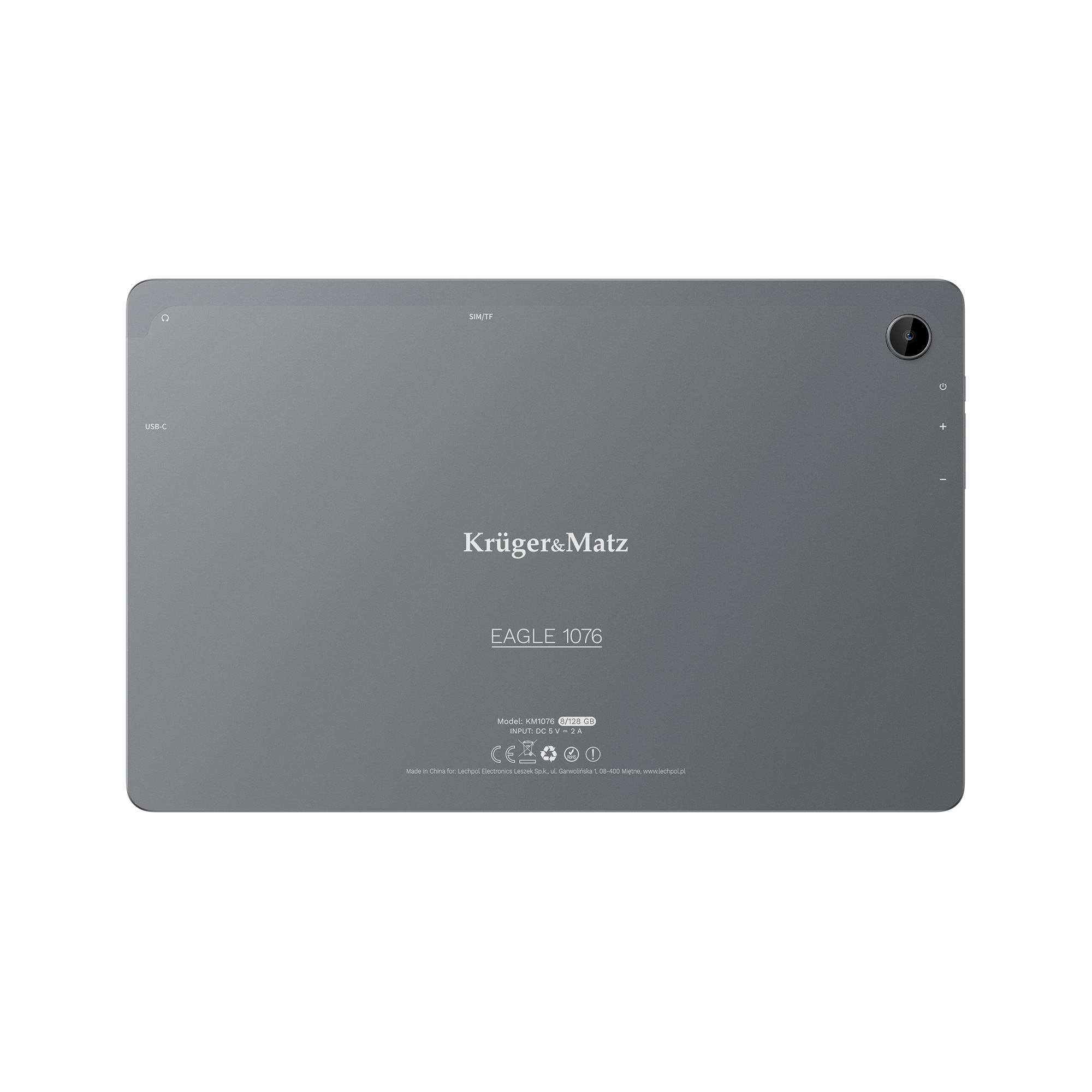 Tableta, Kruger&Matz Nano SIM, gri