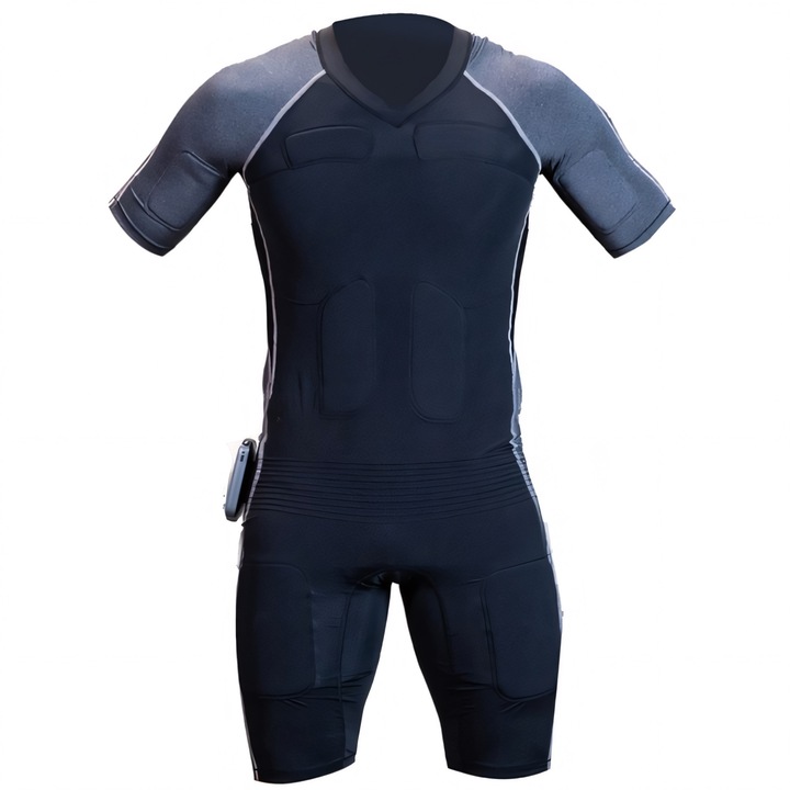 Echipament Fitness pentru Barbati, Electrostimulare musculara pentru exercitii usoare, EMS amelioreaza efectele sedentarismului, repune musculatura in miscare pentru confort si mobilitate mai buna