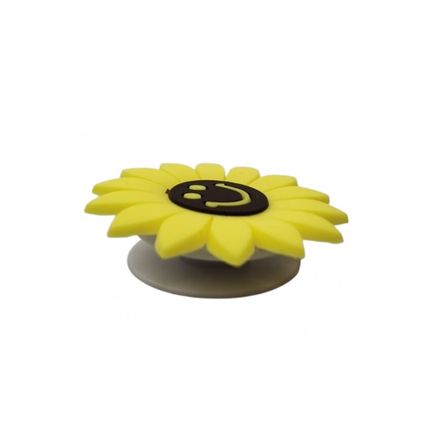 Popsocket pentru telefon sau tableta, 2 x 2 x 0.25 inch, Sunflower ...