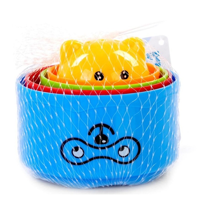 5 db-os fürdőjáték készlet, Artyk, 6 hónapos, Multicolor