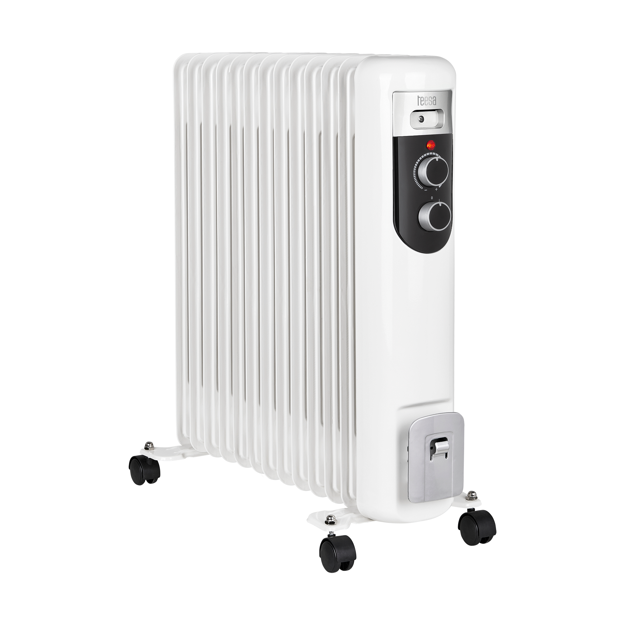 Radiator electric, Teesa, 2500W ,13 aripioare, Alb - eMAG.ro