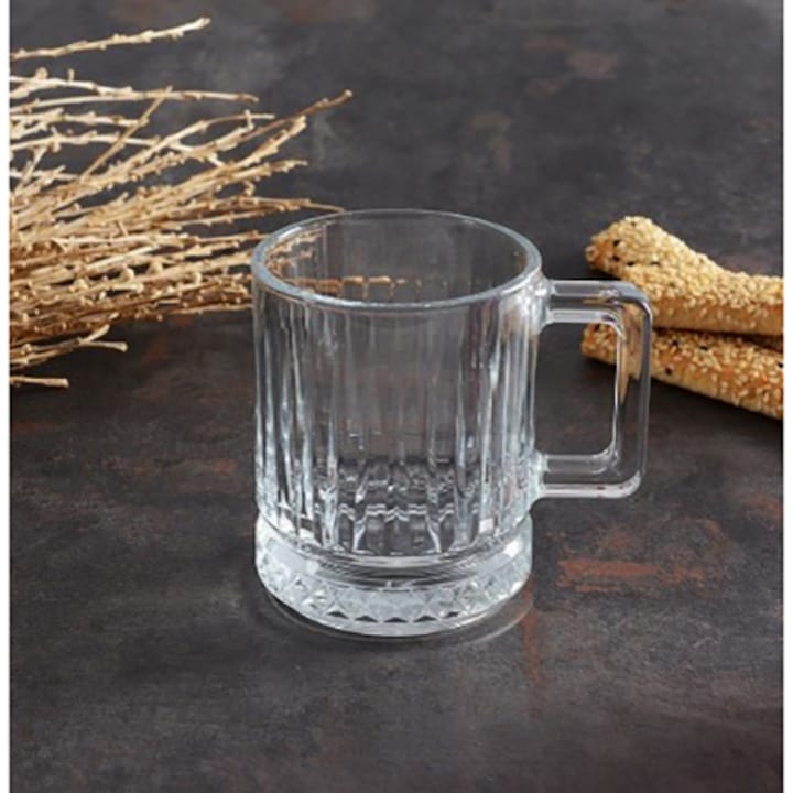 Set 2 cesti cafea Pasabahce Elysia, sticla, 250ml