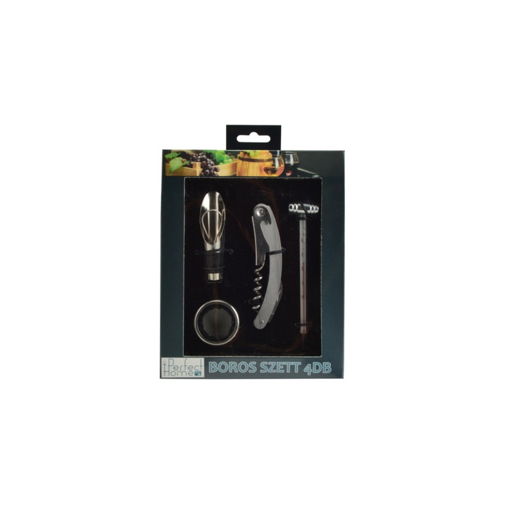 Set accesori pentru vin 4 bucati