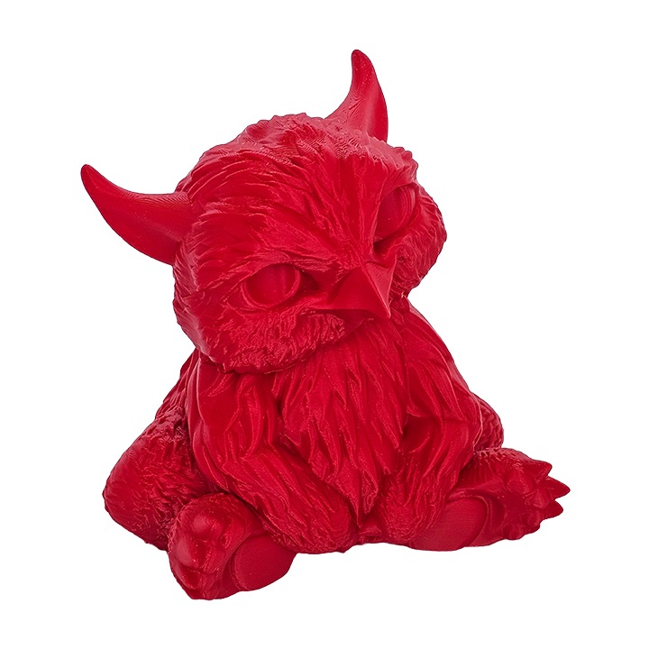 Cutie pentru Zaruri D&D, Owlbear, Rosu