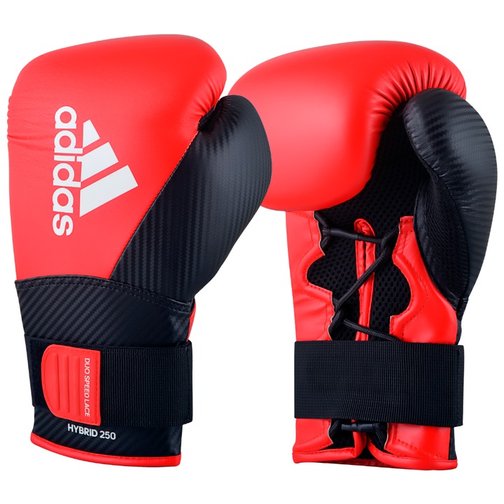 Manusi Adidas Box Hybrid 250 12 Oz Rosu-Negru