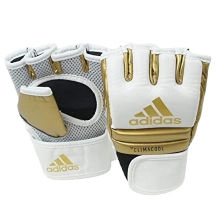 MMA kesztyű Adidas SpeedFight M White-Gold