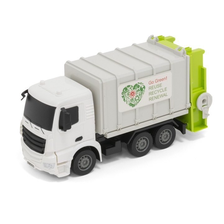 Masina de gunoi CaDa Free Wheel scara 1:14, E280-003