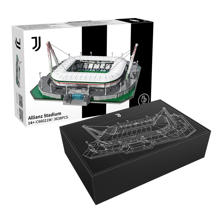 Конструктор CaDa - Juventus - Стадион Allianz C66021W, 3638 части