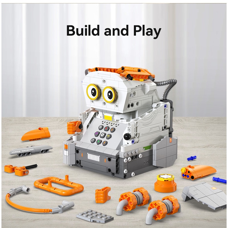 Set constructie CaDa - Drawing Robot, App Control C83006W - eMAG.ro