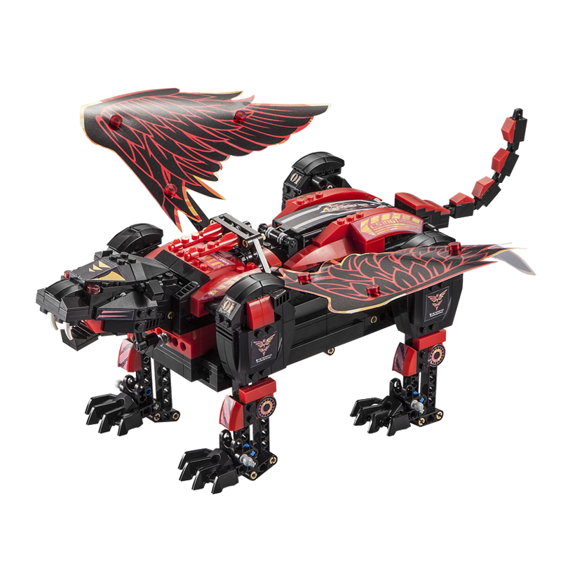 Set constructie CaDa - Iron Tiger cu telecomanda C51061W, 646 piese