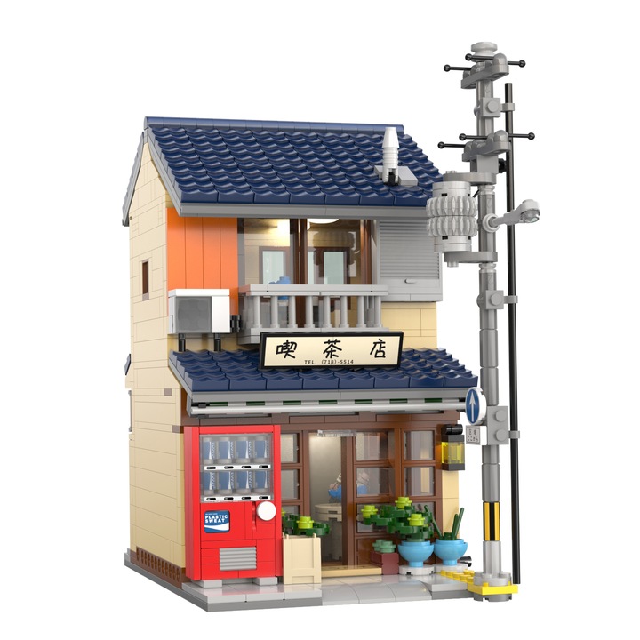 Конструктор CaDa - Japanese Wind Tea House C66010W, 1200 части