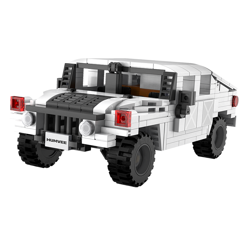 Set constructie CaDa - Masinuta Humvee C55022W, 328 piese