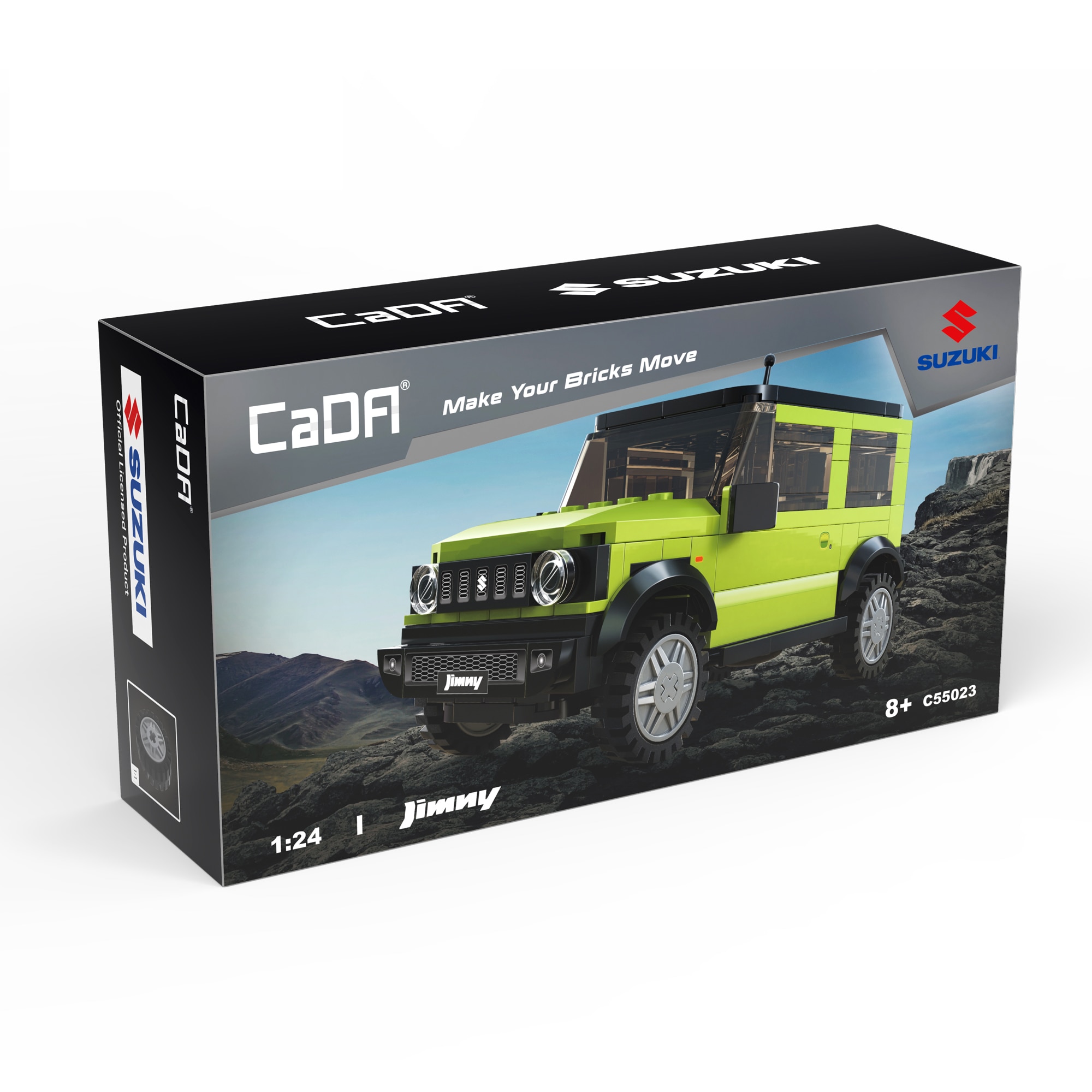 Set constructie CaDa - Masinuta JIMNY C55023W, 192 piese