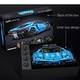 Set constructie CaDa - Masinuta Master 770-4 Super Car, scara 1:8, C61041W, 3842 piese