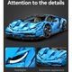 Set constructie CaDa - Masinuta Master 770-4 Super Car, scara 1:8, C61041W, 3842 piese