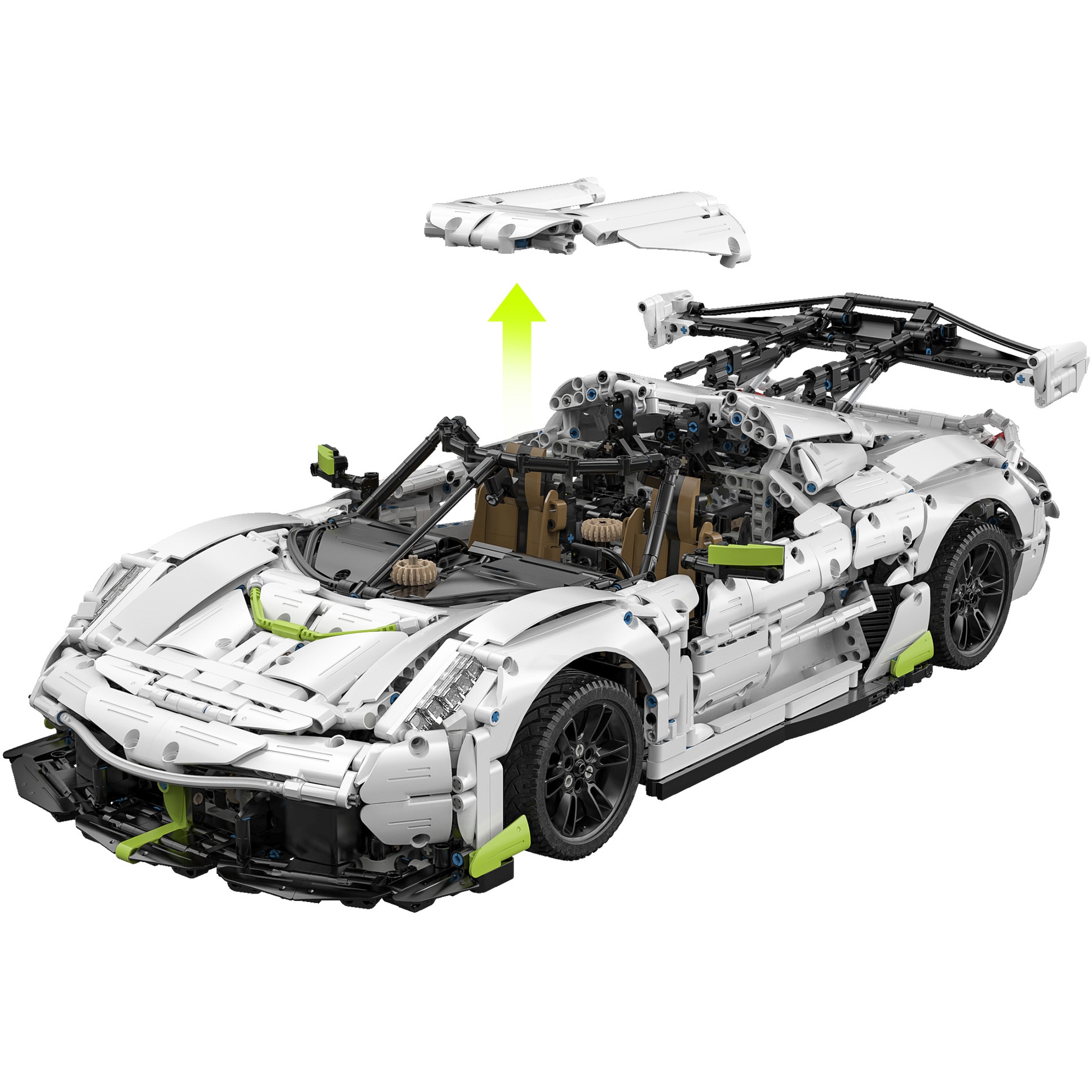 Set constructie CaDa - Masinuta Master - 1:8 Fantasma C61048W