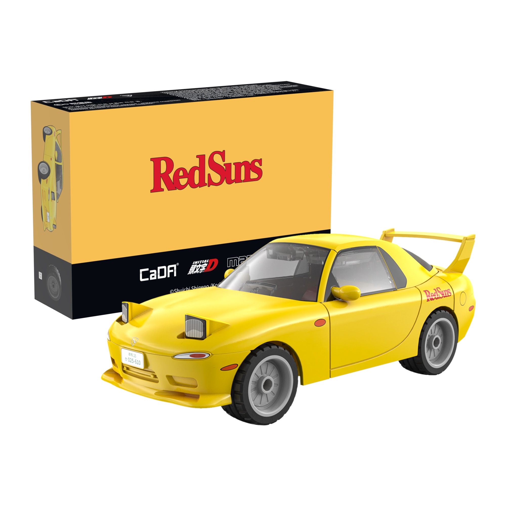 Set constructie CaDa - Masinuta Mazda RX FD C55017W, 66 piese