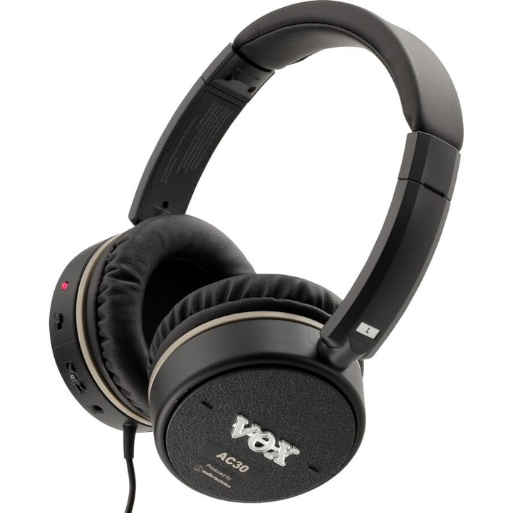 Casti VGH AC30, Vox, Plastic, Negru