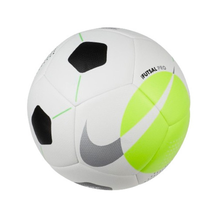 Minge fotbal sala Nike Futsal Pro, alb/verde