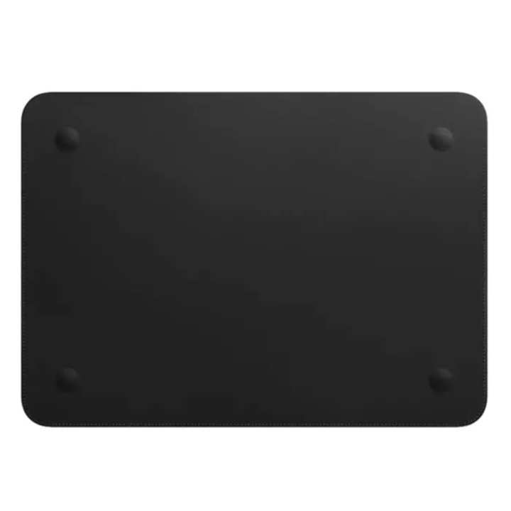 Husa pentru laptop, Apple, Piele, Pentru Macbook Pro 15, Negru