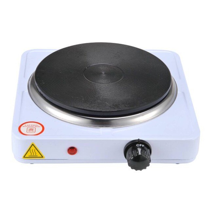 Elektromos tűzhely ELIT KP-1, 1500W, jelzőlámpa, Termosztát, 185mm, fehér