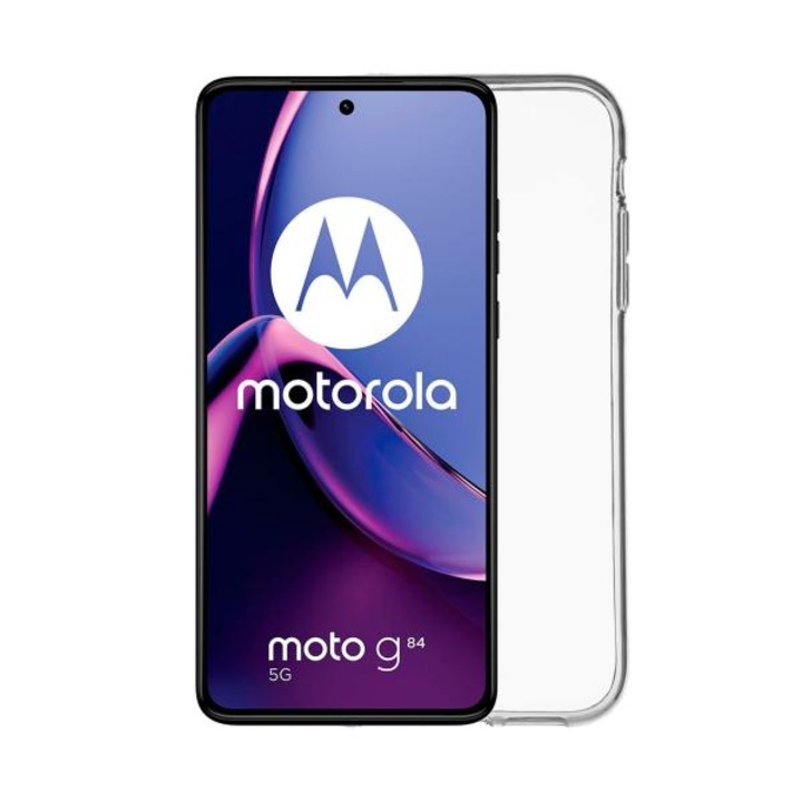 Husa Silicon Ultraslim TPU pentru Motorola Moto G84 Transparent