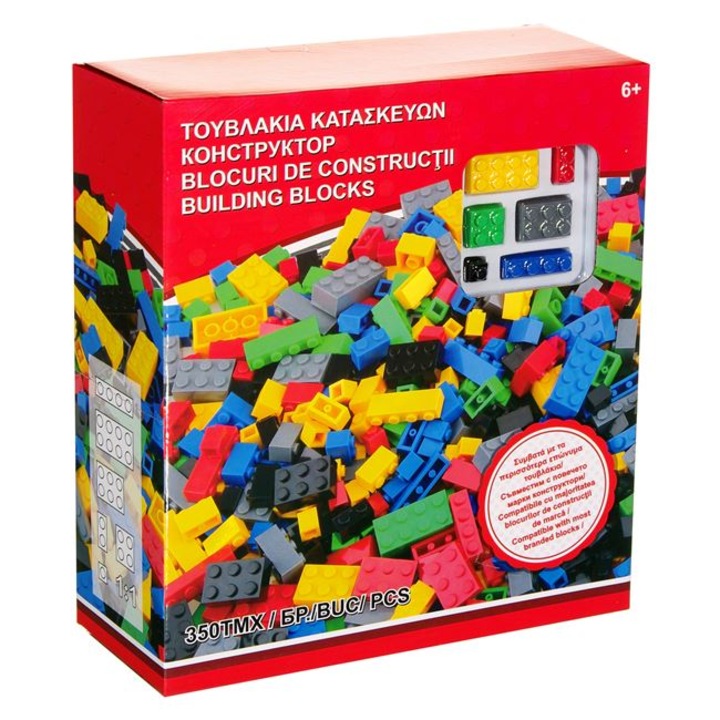 Caramizi de Constructie Basic - Set de 350 de Piese pentru Proiecte Creative