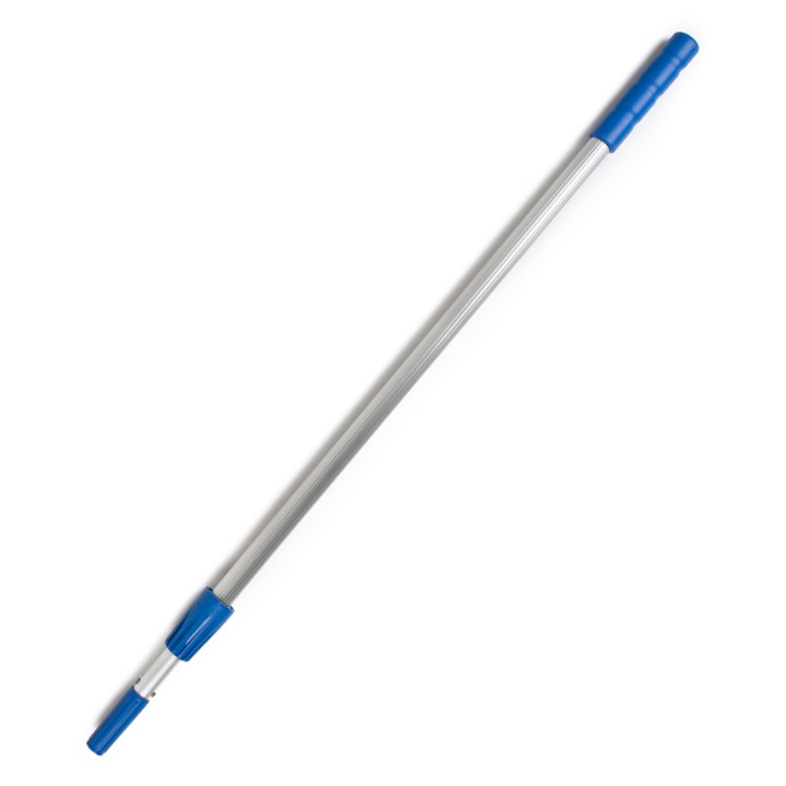 Maner telescopic scurt din aluminiu pentru mop lungime maxima 1, 6 m Raypath