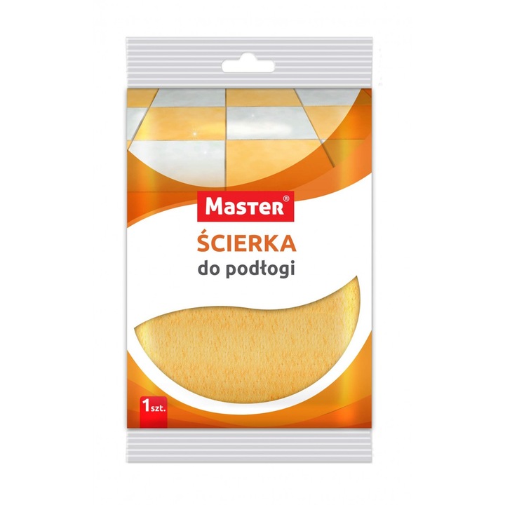 Tisztítókendő, Master, Vascoza, Narancs, 47 x 50 cm