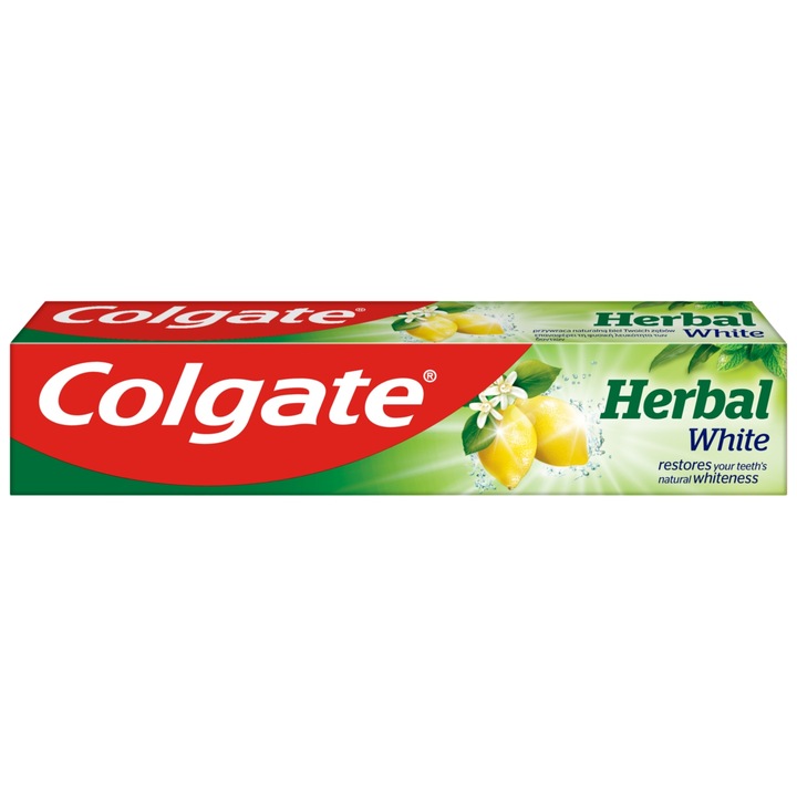 Паста за зъби, Colgate, Herbal White, 75 мл