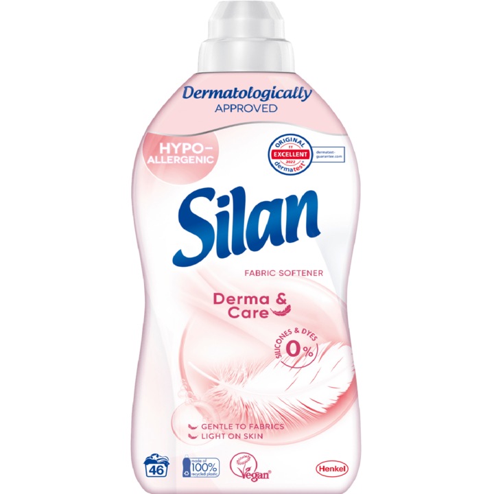 Омекотител Silan, За чувствителна кожа, 1 л