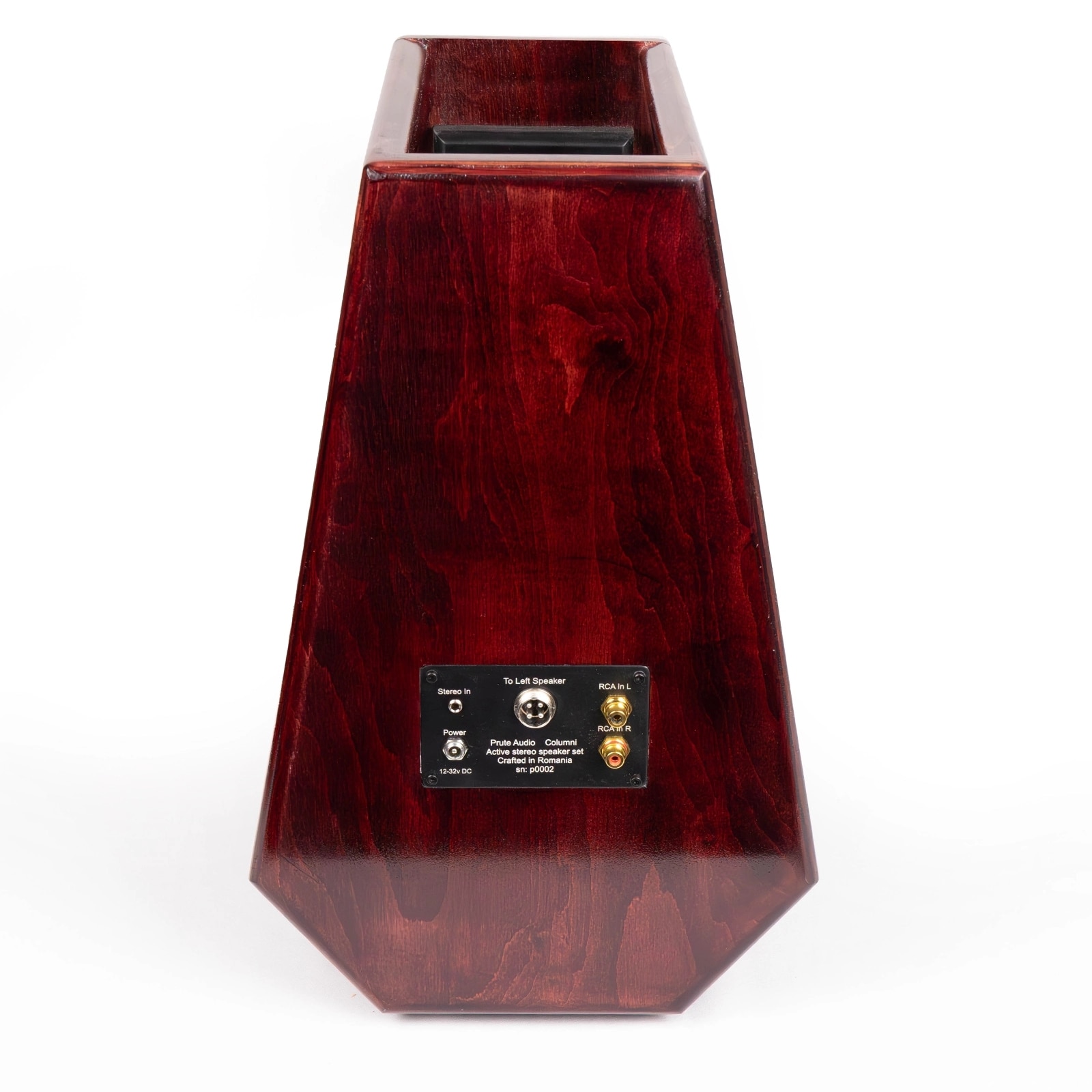 Set 2 Boxe Active Prute Audio Columni, Bluetooth, 2x45W, Palisandru
