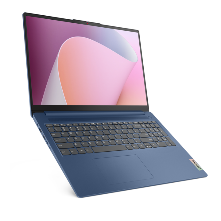 Lenovo IdeaPad Slim 3 16ABR8 16.0" WUXGA laptop, AMD Ryzen 7 7730U, 16GB, 512GB SSD, AMD Radeon™ Graphics, EFI Shell, Magyar billentyűzet, Kék