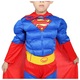 Costum Superman cu muschi, 3-5 ani, Albastru, Halloween