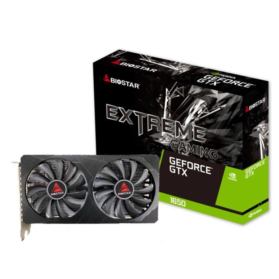 Placa Video Biostar GeForce GTX 1650 4GB GDDR6 128bit