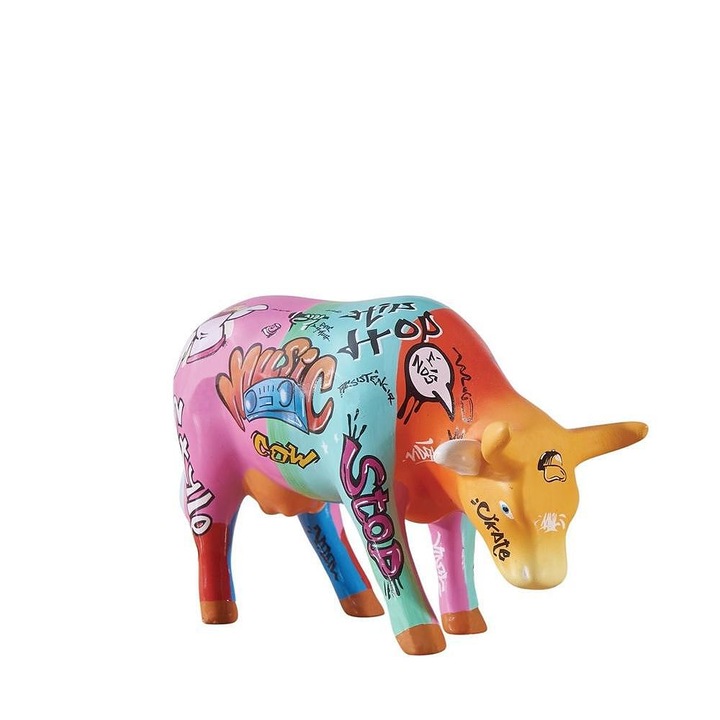 Декоративна Фигура Cow Parade, Vaquinha Do Hip Hop, M